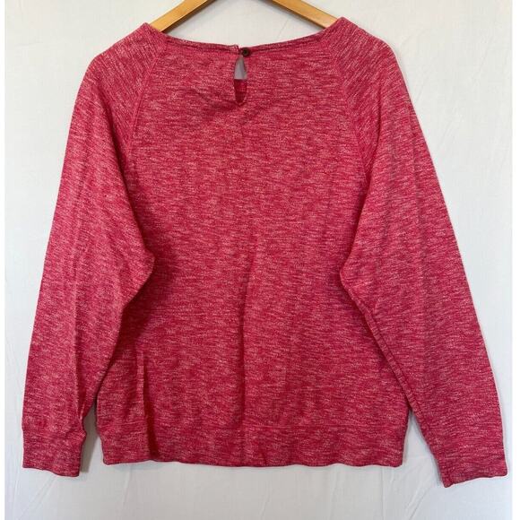 The North Face Pullover Top Womens Size Large Keyhole Neck Pink Outdoor Hiking - Picture 3 of 9